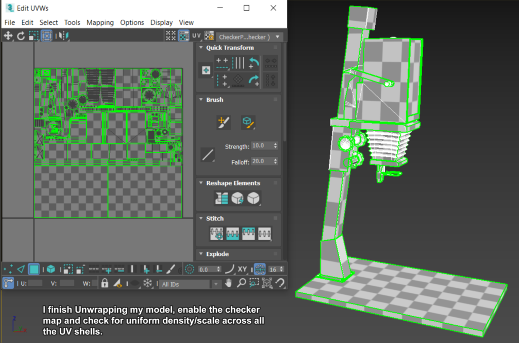 ModellingWorkflow_Printmaker_Model_Unwrap