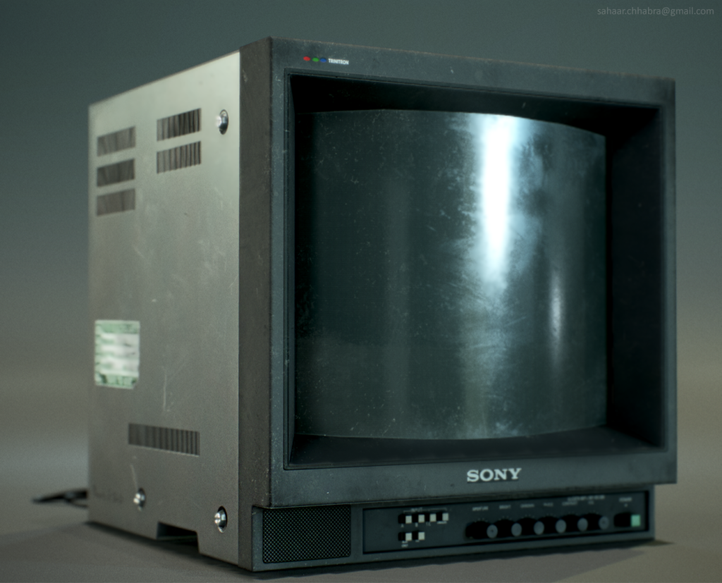 Sahaar_Chhabra_CRT_Monitor_LeftView