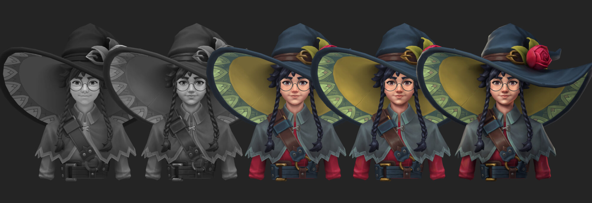 16_Texturing_Progress-scaled