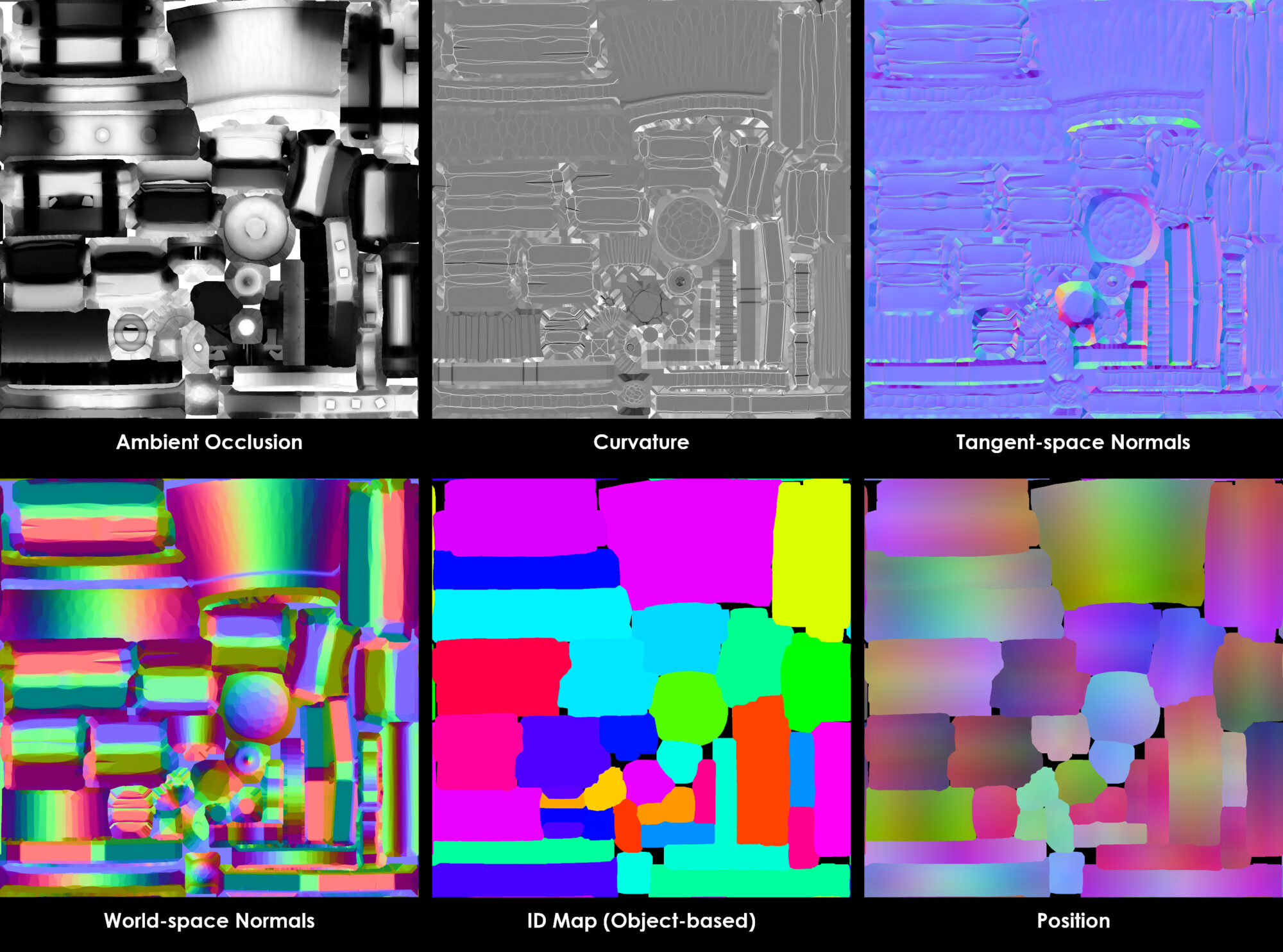 GFox_Tiki_Baking_TextureSet-scaled
