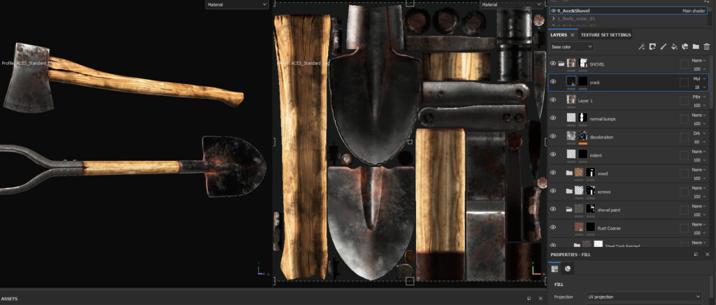 1.-painter-shovel-axe