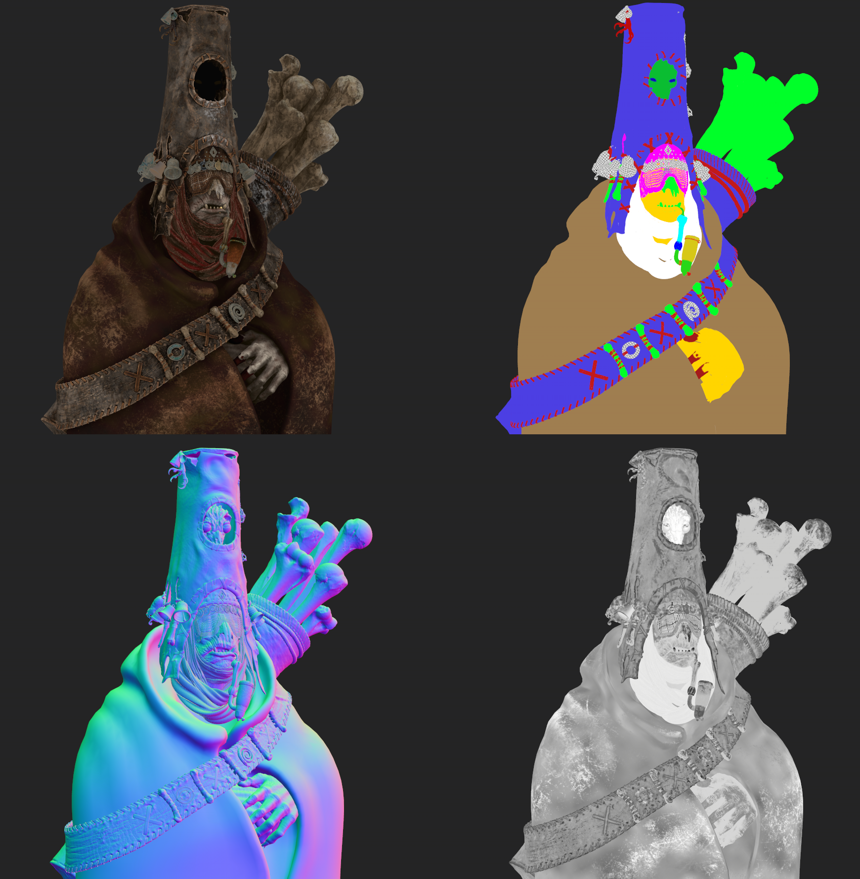 4_Albedo_ID_Normal_Routh