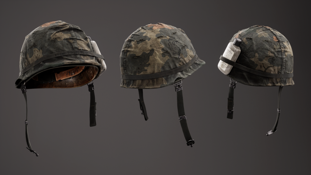 US-VietnamSoldier_HelmetGroup
