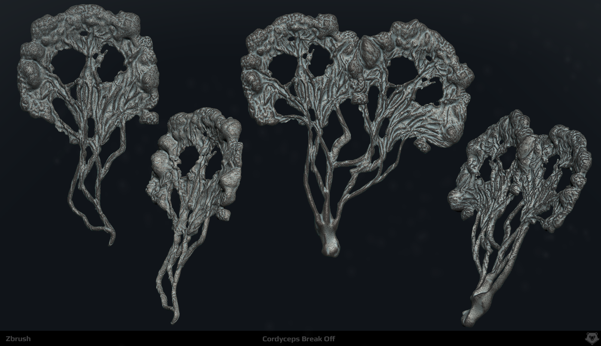 ModelingSculpting_CordycepsDispersed_GNS