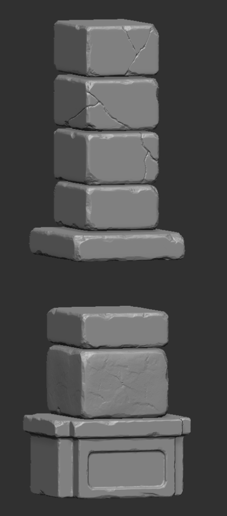 10_SquaredColumn_Sculpting