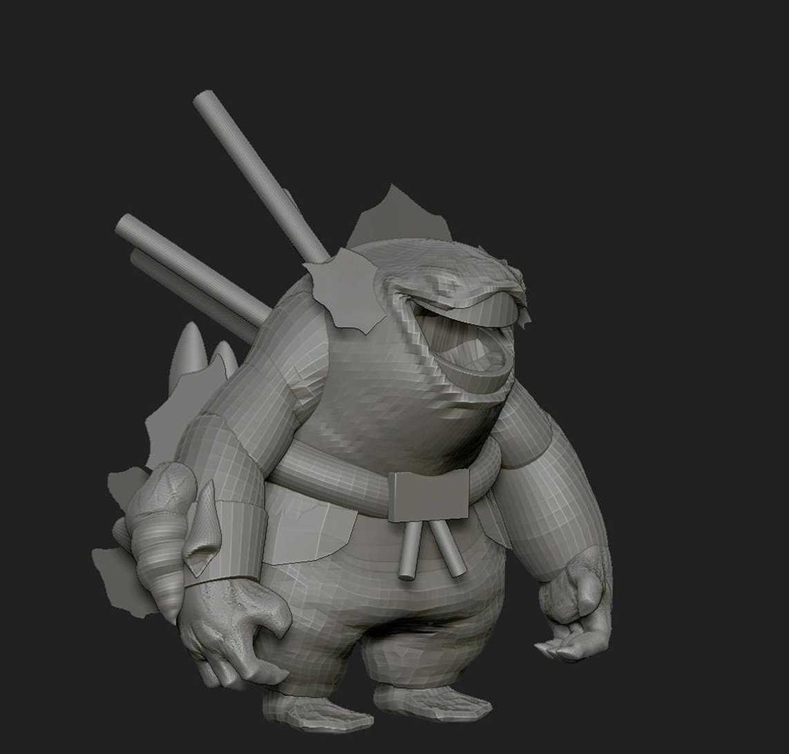 Fishmouther_04_sculpt
