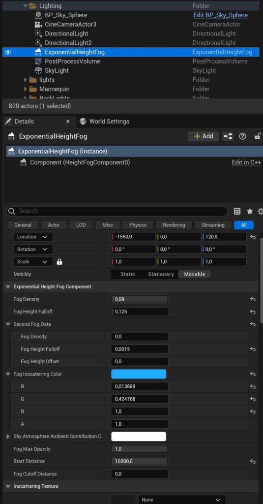 ExponentialHeightFog