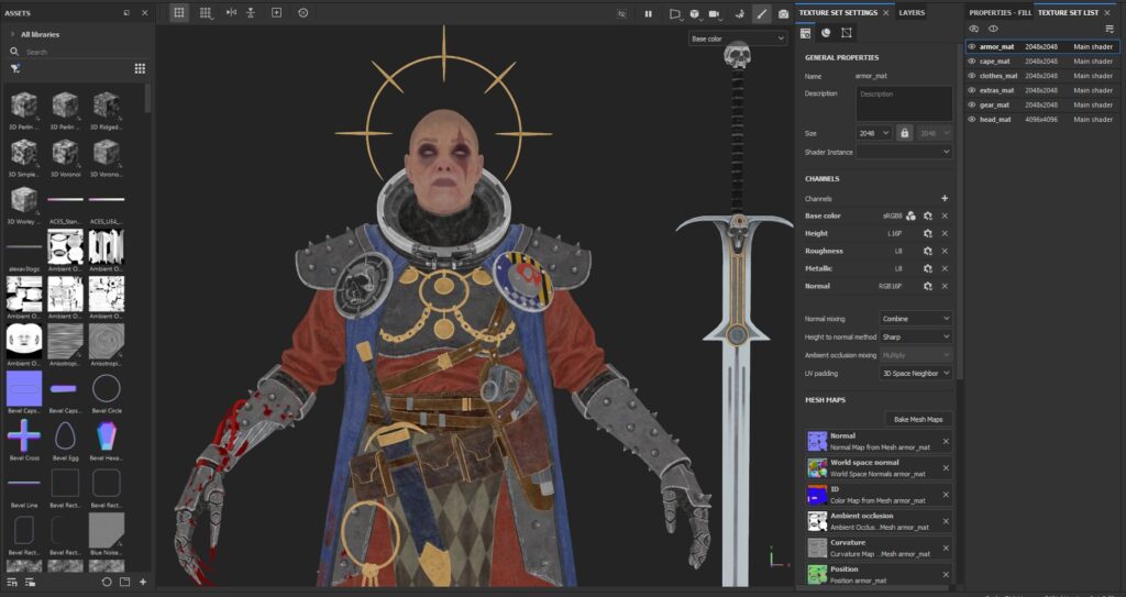 RedQueen_SubstancePainter