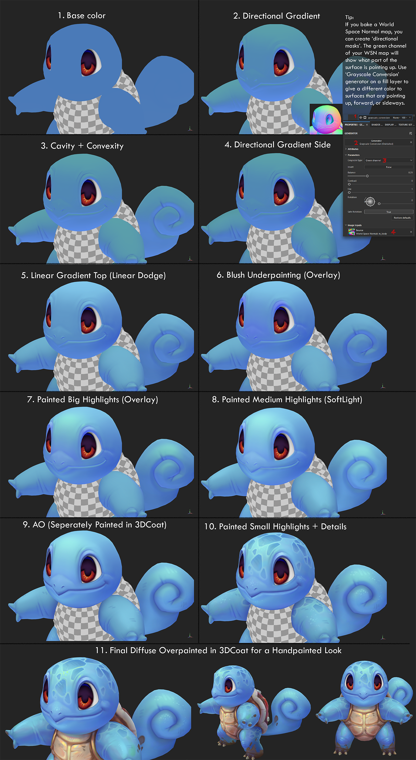 Squirtle_DiffuseBreakdown