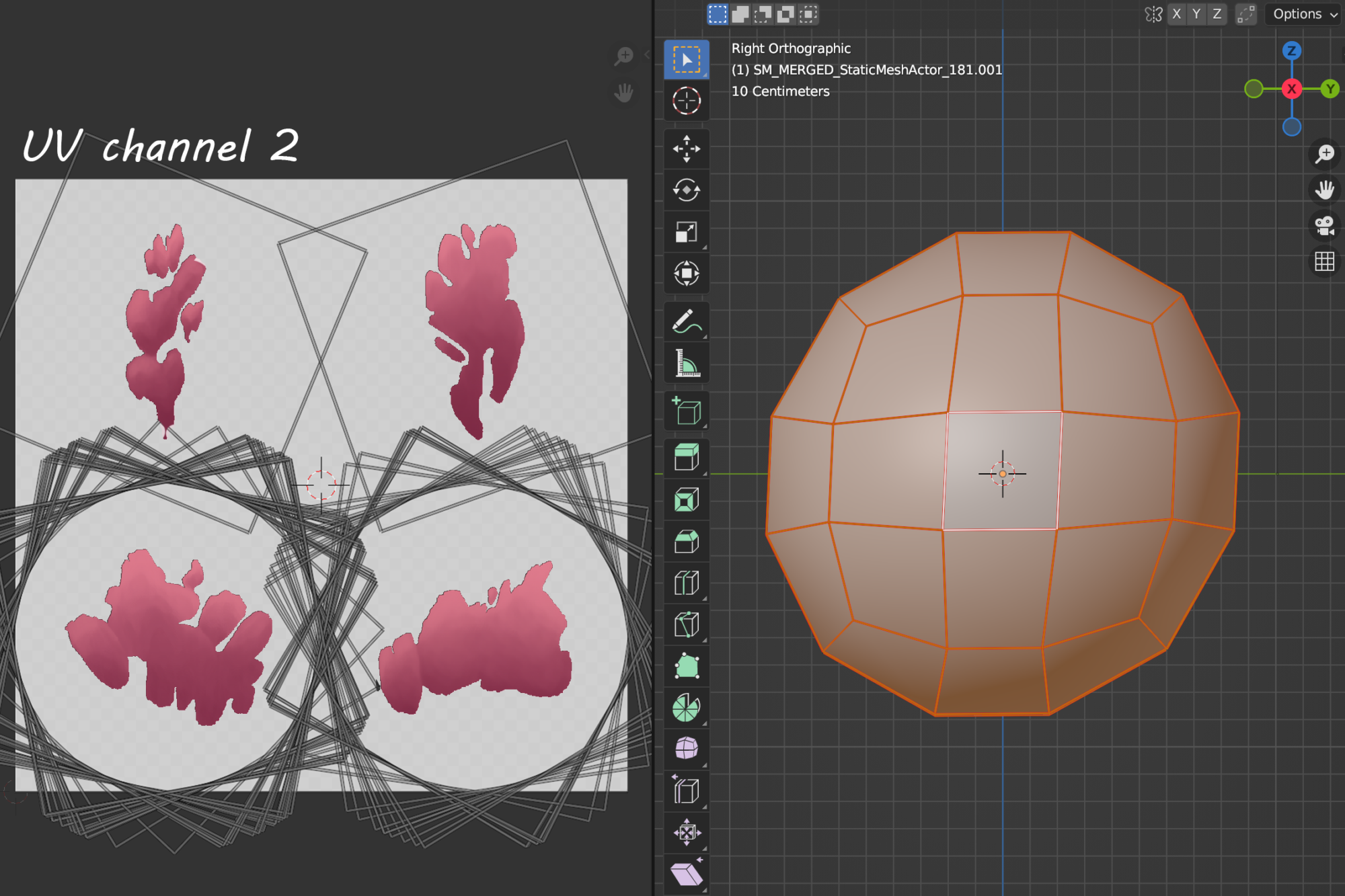15-Tree-leaves-sphere-in-Blender-and-UV-channel-2