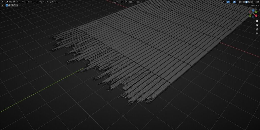 WoodenPlatform_Wireframe